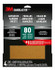 3M SandBlaster Advanced Sanding Sheets w/ NO-SLIP GRIP Backing, 20080-G-4, 9 in x 11 in, 80 Grit, 4 Shts/pk