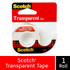 Scotch Transparent Tape 174, 1/2 in x 1000 in (12.7 mm x 25.4 m)