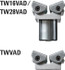 Just one of the many accessories available for BESSEY welding table clamps. The TW28VAD is a variable angle pressure pad (VAD) attached to a short 28 mm diameter stud. It is great for supporting round stock and other odd shaped work pieces. The VAD can be removed from the short 28 mm diameter stud and attached to the TW28X variable height extension. Other available accessories are toggle clamp adapters, variable risers and an adapter that allows you to use some of the STC series toggle clamps on your matrix table. BESSEY. Simply better.