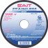 .045" Cutting Wheels Type 1/Type 41,XA46R Contaminant Free,  Products 24253