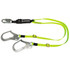 PRO 4'-6' Adjustable Energy Absorbing Lanyard: Dual Leg, Rebar Hooks