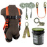V-Line Bucket Roof Kit: FS99280-E Harness, FS700-50 VLL, FS1120 Grab, FS88860-3 Lanyard, FS870 Anchor
