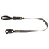 Arc Flash 6' Energy Absorbing Lanyard: Aramid, Dielectric Snap Hook, Soft Loop