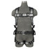 PRO+ Slate Construction Harness: Alu 3D, Alu QC Chest, Alu FD, Alu QC Legs | 021-1827