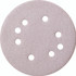 Paper Discs,3S Stearated Aluminum Oxide Paper Disc for Wood and Bare Metal,  Hook & Loop (8 holes) 36560