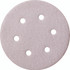 Paper Discs,3S Stearated Aluminum Oxide Paper Disc for Wood and Bare Metal,  Hook & Loop (6 holes) 36651