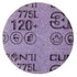 3M CubitronT II StikitT Film Disc 775L, 120+, 4 in x 1/2 in, Ninja, Linered, Die 400DN, 25/Pac, 500 ea/Case