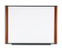 3M Melamine Dry Erase Board M7248MY, 72 in x 48 in x 1 in (182.8 cm x
121.9 cm x 2.5 cm) Mahogany Finish Frame