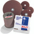 Aluminum Oxide Fiber Discs,2A Aluminum Oxide General Purpose Fiber Disc, SAIT-LOK Quick Change 5/8-11 Hub 50134
