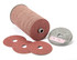 Aluminum Oxide Fiber Discs,3A Aluminum Oxide with Grinding Aid High Performance Fiber Disc for Stainless and Aluminum,  SAIT-LOK Quick Change 5/8-11 Hub 50158