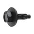 Au-ve-co 10823 Body Bolt, System of Measurement: Imperial, 1/4-20 Thread, 7/8 in L, Hex, Sems Head, 7/16 in Head