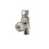 DEVILBISS 180005 High Output Air Adjusting Valve, 1/4 in Thread, MNPS x FNPS Swivel Connection, Plastic