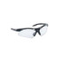 SAS Safety Corp Diamondbacks 540-0200 Safety Glasses, Clear Lens, Anti-Fog, Scratch-Resistant Lens, Black Frame