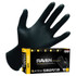 SAS Safety Corp RAVEN 66520 Extra Strength Disposable Gloves, 2XL, 240 mm L, Nitrile Glove, Black Glove