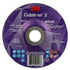 3M Cubitron 3 Cut-Off Wheel, 90046, 36+, T27, 5 in x 0.09 in x 7/8 in
(125 x 2 x 22.23 mm), ANSI, 25/Pack, 50 ea/Case