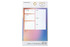 Post-it Planning Notes NTDE-58-1, 4.9 in x 7.7 in (124 mm x 195 mm)