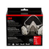 3M Paint Project Reusable Respirator 6211P1-C-M, OV/P95, Medium, 1-Fcpc, 1-pr 6001 Ctgs, 2prs 5P71 Filters, 1-pr 501 Retainers