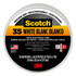 Scotch #35 Electrical Tape, 10828-DL-2W, 0.75 in x 66 ft x 7 mil,
White, 10/case