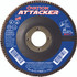 High Density Discs - Fiberglass Backing,Ovation? Attacker High Density Flap Disc - Type 27,  7/8 Arbor - No Hub 76246