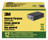 3M General Purpose Sanding Sponge CP001-12P, Block, 3 3/4 in x 2 5/8 in x 1 in, Fine, 12/pk, 4 pks/cs