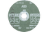 PFERD COMBICLICK® Fiber Disc, 5" Dia, 50 Grit, Aluminum oxide