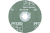 PFERD COMBICLICK® Fiber Disc, 5" Dia, 60 Grit, Aluminum oxide