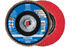 PFERD Flap Disc, 5" x 5/8-11, CO-FREEZE SG INOX, 80 Grit, T27, Flat, Ceramic