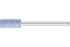 PFERD Vitrified Mounted Point, TOUGH, 1/4" x 1/2, 80 Grit,W163,Ceramic Oxide,1/8"Shank
