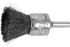 PFERD Crimped Wire End Brush 3/4" Dia. .006 Carbon Steel 1/4" Shank