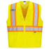 Portwest CA101 X-Back Contrast Tape Vest Yellow