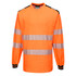 PW3 Hi-Vis Cotton Comfort T-Shirt L/S