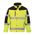 Portwest US429 Two-Tone Softshell Jacket-Yellow/Black