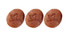 Scotch-Brite Copper Coated Scrubbers 213C, 3 each/pack, 8 packs/case