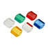 3M Raised Pavement Marker RPM-291ILC-2Y, Yellow Body, Two-Way Yellow Lens, 100 Each/Carton