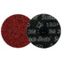 Scotch-Brite Roloc Precision Heavy Duty Surface Conditioning Disc, HD-DS, Medium 150+, TS, 4 in, 25/Carton, 100 ea/Case