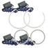ORACLE Lighting 2003-2006 Ford Expedition LED Headlight Halo Kit 2705-334