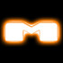 ORACLE Lighting Universal Illuminated LED Letter Badges - Matte White Surface Finish - M 3140-M-005