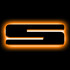 ORACLE Lighting Universal Illuminated LED Letter Badges - Matte Black Surface Finish - S 3141-S-005