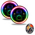 ORACLE Lighting 7" High Powered LED Headlights - Black Bezel 5769-330