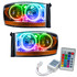 ORACLE Lighting 2006 Dodge Ram Pre-Assembled LED Halo Headlights - (Chrome Housing) 7032-504