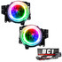 ORACLE Lighting 2007-2014 Toyota FJ Cruiser Pre-Assembled LED Halo Headlights 7093-335