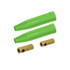 Cable Connector - #2 Tweco® Style - Male & Female Set - Blue Sleeves