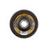 Rhodius Lgz F2 Flap Disc - Alphaline - Type 27 - Steel/Ss - 7" X 7/8" - Zirconia #60 - 8,500 Rpm