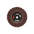 Twin-Flap Disc - Type 29 - Steel/Ss/Alu - Non-Woven - 4-1/2" X 5/8"-11 - #Medium/Fine - 13,300 Rpm