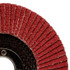 3M Cubitron II Flap Disc 967A, 40+, T27 Quick Change, 7 in x 5/8"-11.5 each/case 55608 Industrial 3M Products & Supplies | Maroon