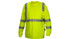 Long Sleeve T-Shirt-Lime -Brkn Tape - XL