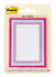 Post-it Mini List Notes W25-34-1, Pink-Blue-Purple, 73 mm x 96 mm, 75 sheet
