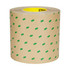 3M Double Coated Tape 94215, Clear, 4 in x 10 yd, 0.15 mm, Roll, Sample
