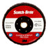 Scotch-Brite Clean and Strip XT Pro TN Quick Change Disc, XO-DN, SiC Extra Coarse, Purple, 4-1/2 in x 5/8 in-11, 10 ea/Case