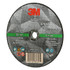 3M Silver Cut-Off Wheel, 87657, Type 1, 4 in x 1/8 in x 3/8 in, 50
ea/Case